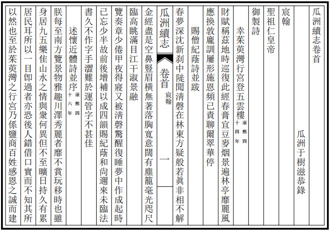 民国瓜洲续志 28卷 民国16年铅印本 PDF下载