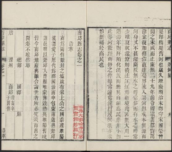 康熙商丘县志 20卷 刘德昌修 叶沄编 光绪11年刻本 PDF下载