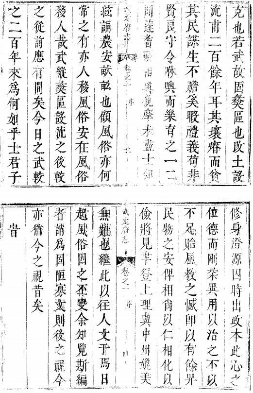 康熙武定府志 王清贤修 陈淳纂 康熙28年刻本 PDF下载